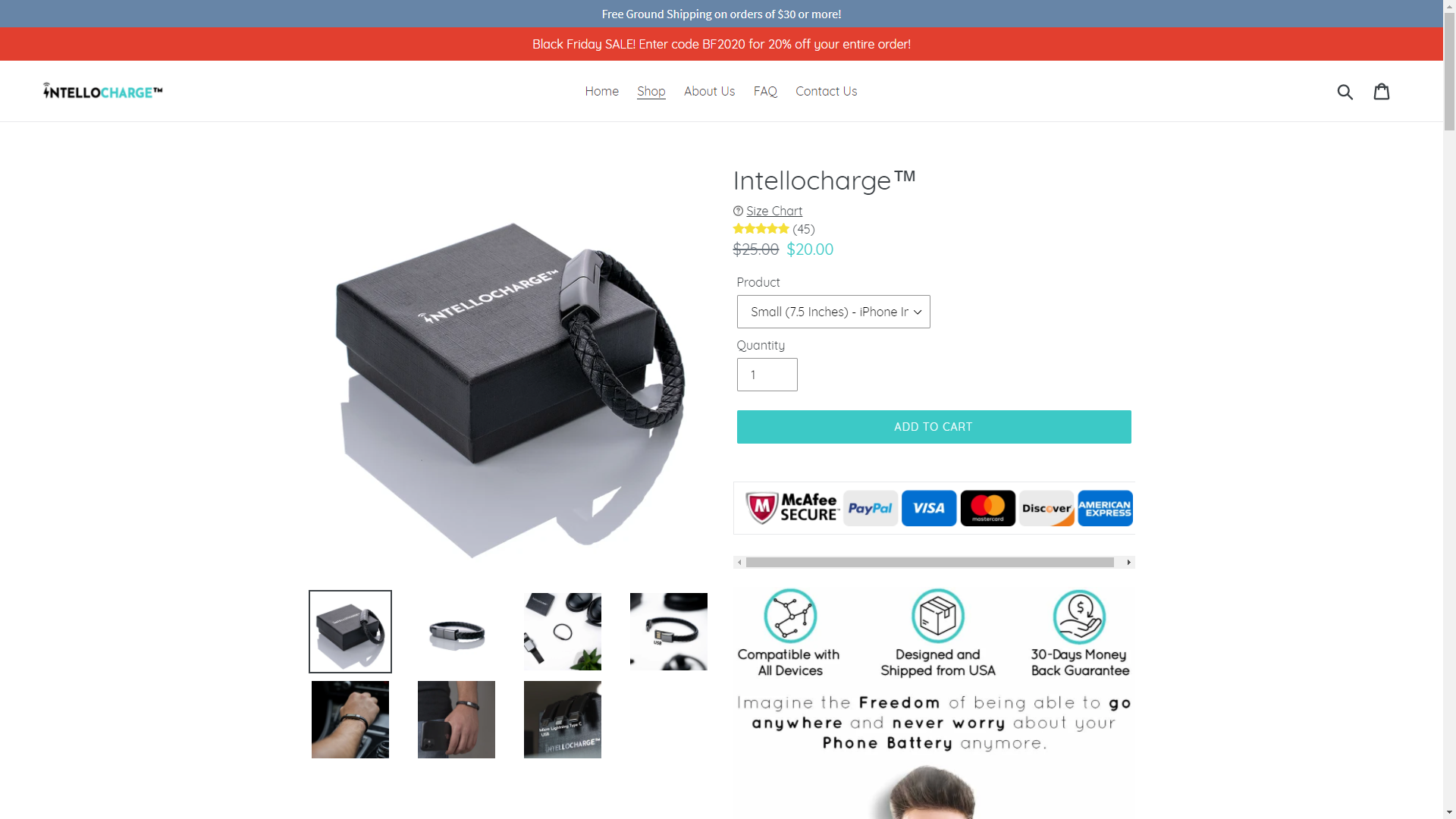 Intellocharge New Product Page